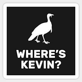 Where's Kevin? Sticker